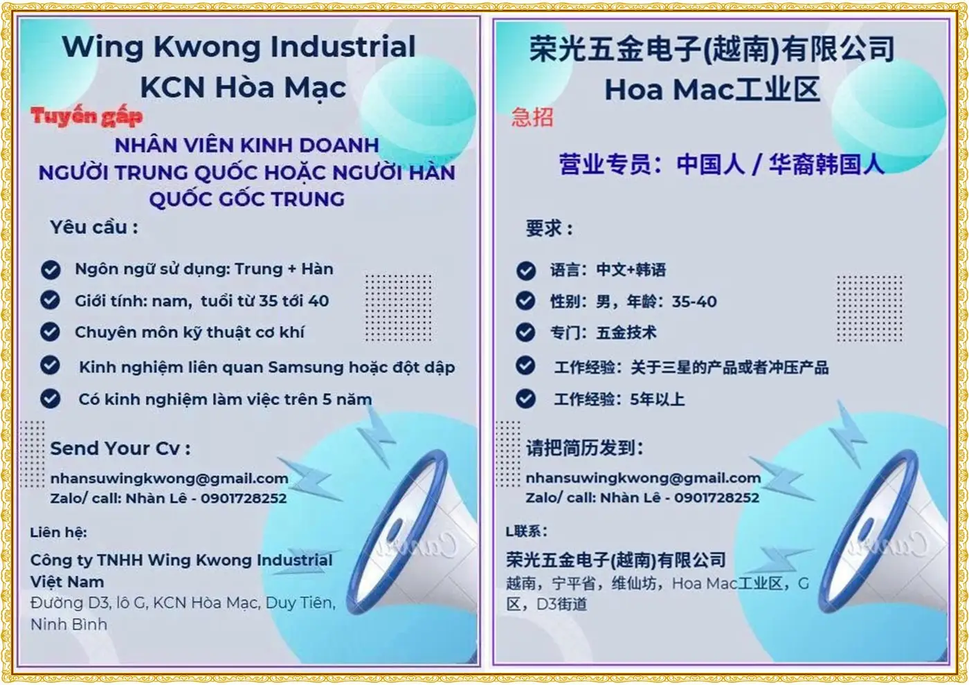 Tuyển nhân viên kinh doanh